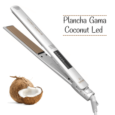 PLANCHA ALISADORA GAMA COCONUT Y ALMOND LED