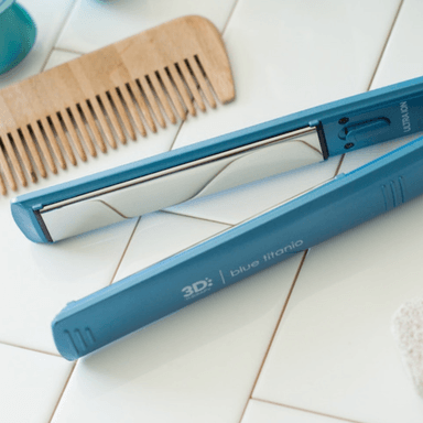 PLANCHA ALISADORA GAMA BLUE TITANIO 3D THERAPY ULTRA ION - 4