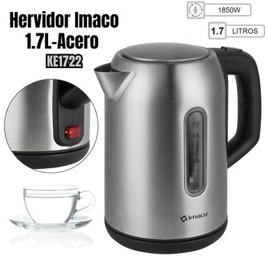 HERVIDOR IMACO KE1722 1.7 L ELECTRICO ACERO INOXIDABLE T