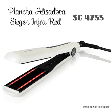 PLANCHA ALISADORA SIEGEN INFRA RED INFRAROJO LIGHT SG 4755