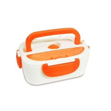 LONCHERA TAPER ELECTRICO PARA CALENTAR ALIMENTOS NARANJA