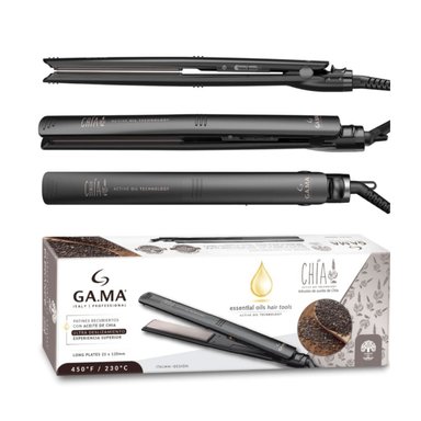 COMBO GAMA PLANCHA ALISADORA CHIA 230°C + RIZADORA CHIA 25MM - 5