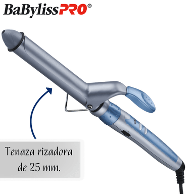 RIZADOR DE CABELLO BABYLISS PRO BABNT100SPE NANO TITANIUM 1' 401°F - 4