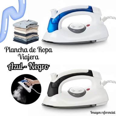 MINI PLANCHA DE VIAJE A VAPOR CON BASE ANTIHEDERENTE