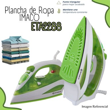 PLANCHA IMACO A VAPOR CON BASE CERAMICA ETA2288