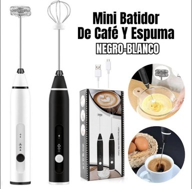 BATIDORA DE INMERSIÓN BW36 RECARGABLE USB NEGRO