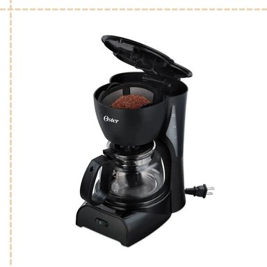 CAFETERA ELÉCTRICA OSTER BVSTDCDR5R FILTRO 4 TAZAS NEGRO - 3