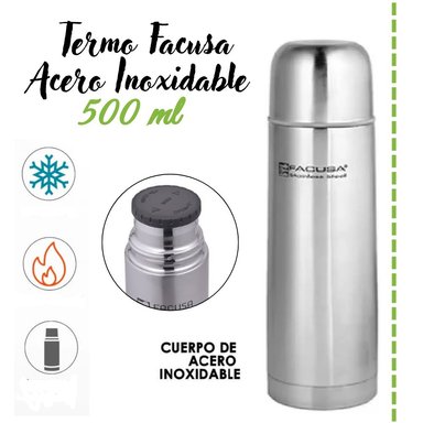 TERMO FACUSA SA500 ACERO INOXIDABLE 500ML