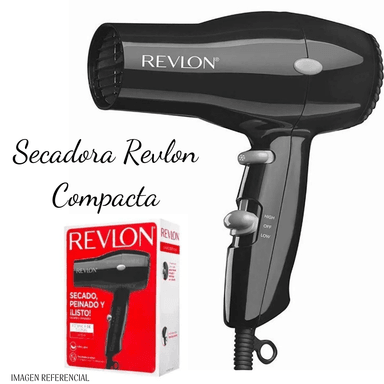SECADORA CABELLO REVLON RVDR5260BLA2 1875W COMPACTA