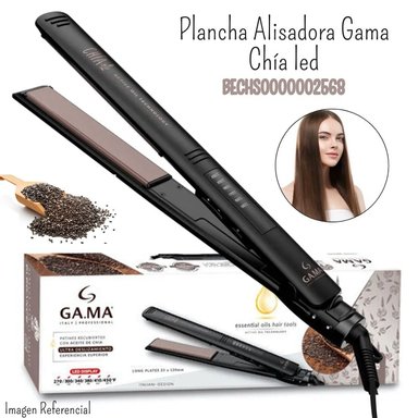 PLANCHA ALISADORA GAMA BECHS0000002568 ESSENTIAL OIL ELEGANCE CHIA LED