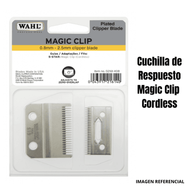 CUCHILLA DE REPUESTO WAHL 0.8MM-2.5MM/MAGIC CLIP CORDLESS