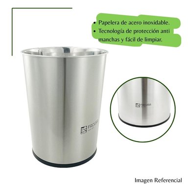 PAPELERA FACUSA 6596 ACERO 5LT BUSINESS - 2