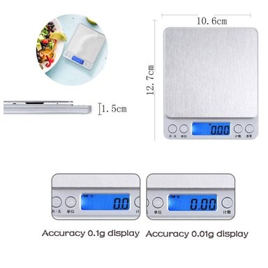 BALANZA DIGITAL MINI PRECISION 5 KG - 4