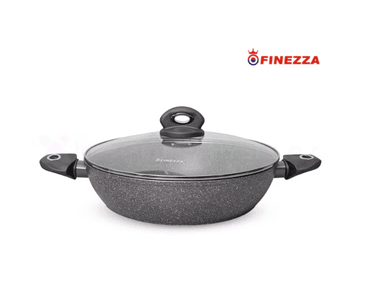 OLLA ANTIADHERENTE FINEZZA 1337133 GRANITO DE 32 CM