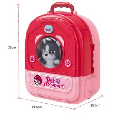 JUEGO DIDÁCTICO MOCHIPETS VETERINARIA 3 EN 1 PERRITO/GATITO - 6