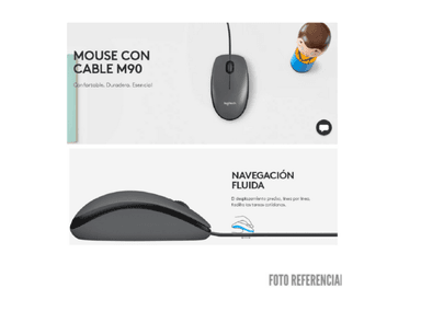 MOUSE LOGITECH M90 USB CABLE - 6