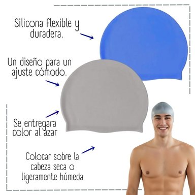 GORRO NATACIÓN SILICONA -NZ - 2