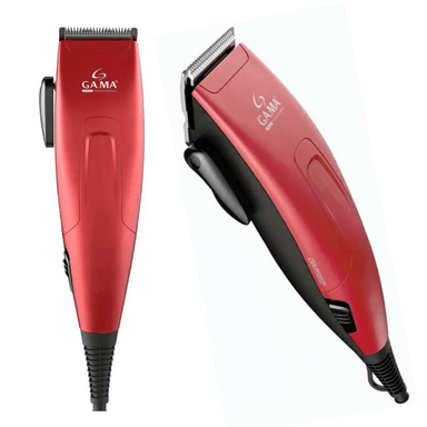 MÁQUINA DE CORTAR CABELLO GAMA BECCP0000000583 GM562 ROJA 24 PIEZAS - 2