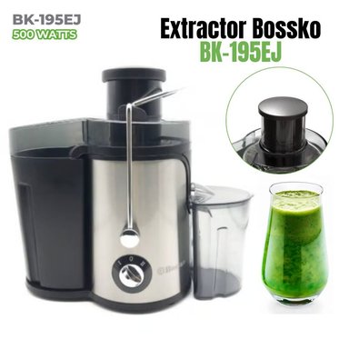 EXTRACTOR BOSSKO 500W JUGOS BK-195EJ