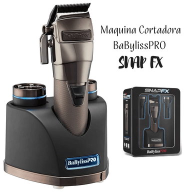 MÁQUINA DE CORTAR CABELLO BABYLISS PRO SNAPFX FX890 BABYLISSPRO SNAPFX GRIS