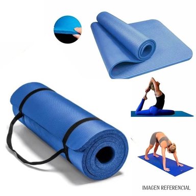 MAT DE YOGA DE 15MM CON ELÁSTICO PORTÁTIL - 3