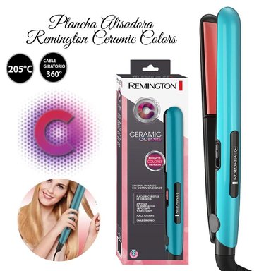 PLANCHA REMINGTON CERAMIC COLOR S1520