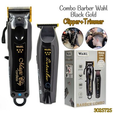 COMBO WAHL BARBER BLACK-3025725