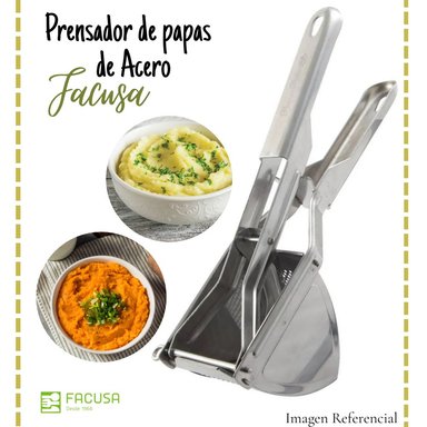 PRENSADOR DE PAPAS FACUSA DE ACERO