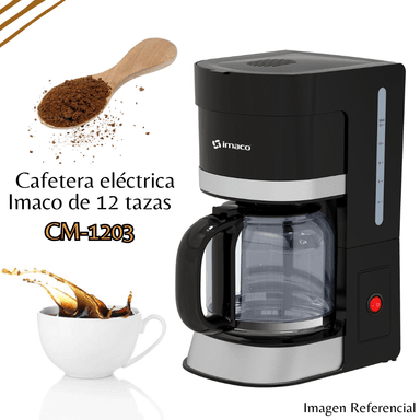 CAFETERA ELECTRICA IMACO DE 12 TAZAS - CM1203