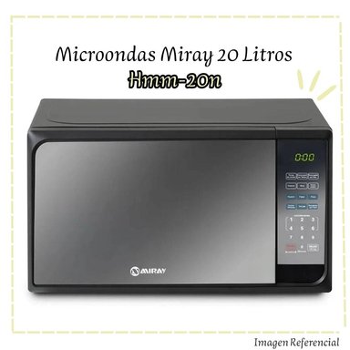 MICROONDAS MIRAY DE 20 LITROS HMM-20N