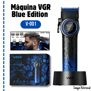 MÁQUINA CORTADORA DE CABELLO BLUE EDITION V-001