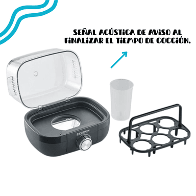 HERVIDOR DE HUEVOS SEVERIN EK 3166 - 4