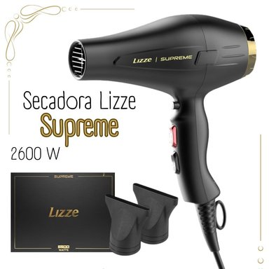 SECADORA DE CABELLO LIZZE SUPREME TOP LINE PROFESIONAL 2600 W