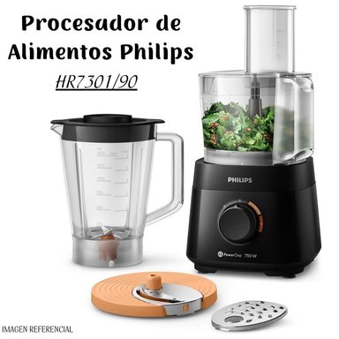PROCESADOR DE ALIMENTOS PHILIPS  750WATTS HR7301