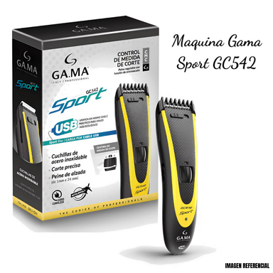 MÁQUINA CORTADORA DE CABELLO GAMA CLIPPER SPORT GC542