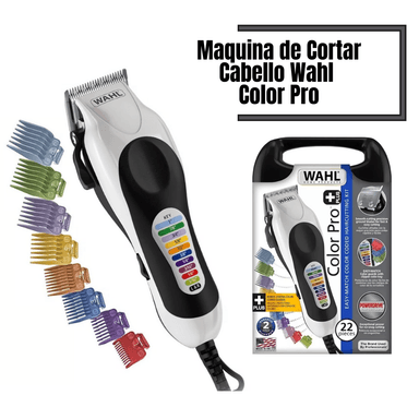 MAQUINA WAHL DE CORTAR CABELLO COLOR PRO 23 PIEZAS