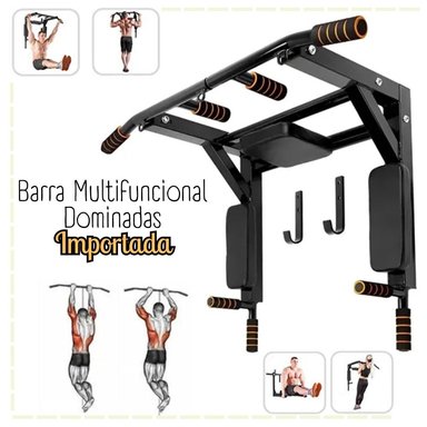 BARRA MULTIFUNCIONAL DOMINADAS 2 EN 1 IMPORTADA