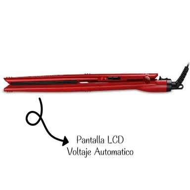 PLANCHA ALISADORA GAMA RED ELEGANCE DIGITAL 230°C - 4