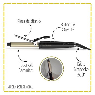 RIZADOR GAMA DUAL PLATES 25 MM ON- OFF - 3