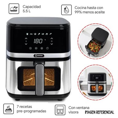 FREIDORA DE AIRE DIGITAL MIRAY DE 5.5 LT - OFM-114 - 2
