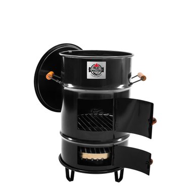 CILINDRO MEAT MASTER NEGRO ASADOR - 3