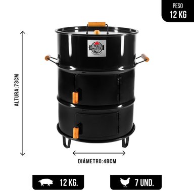 CILINDRO ASADOR MASTER MEDIANO - 2