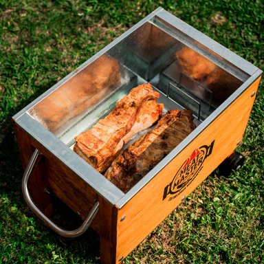 CAJA CHINA MEAT MASTER NEGRO INOXIDABLE CHICA - 5