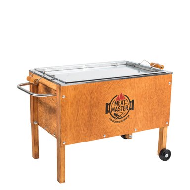 CAJA CHINA MEAT MASTER NEGRO INOXIDABLE MEDIANA - 1