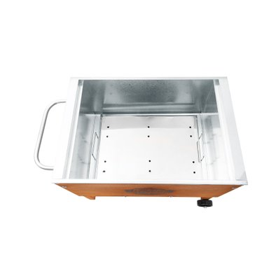 CAJA CHINA MEAT MASTER MADERA JUNIOR + PARRILLA ANGULOS LEVADIZA GALV - 4