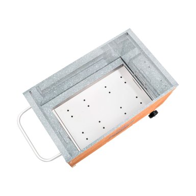 CAJA CHINA MEAT MASTER MADERA MEDIANA + PARRILLA GALVANIZADO - 5