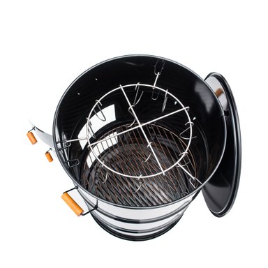 CILINDRO MEAT MASTER NEGRO ASADOR GRANDE - 4