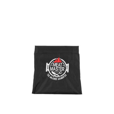 CAJA CHINA MEAT MASTER NEGRO JR BLACK + PARRILLA LEV GALV + TERMOMETRO + FUNDA - 5