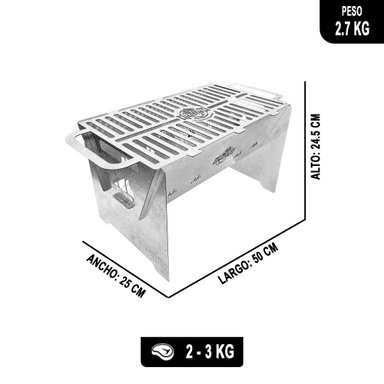 PARRILLA DESARMABLE PORTATIL - 2