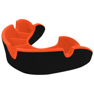 PROTECTOR BUCAL OPRO JUNIOR SILVER BLACK ORA